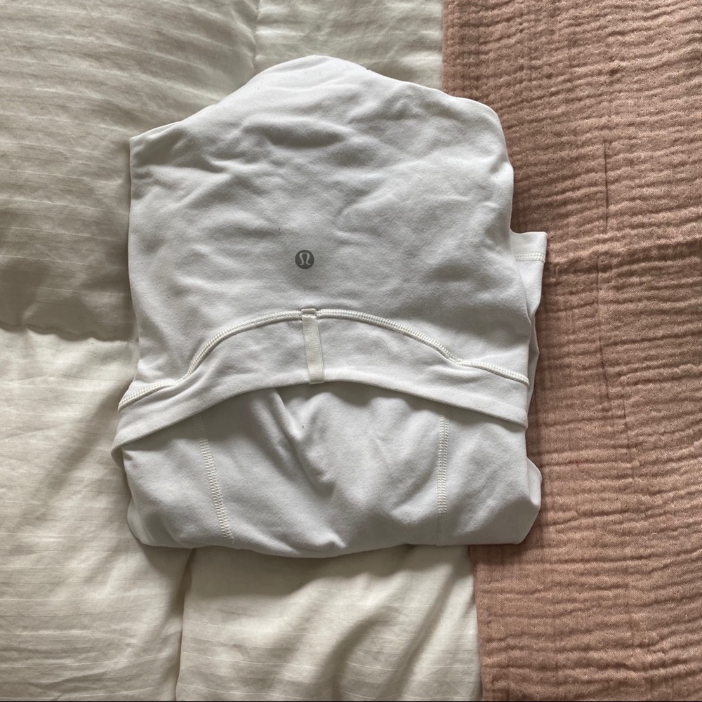 White Lululemon Define Jacket